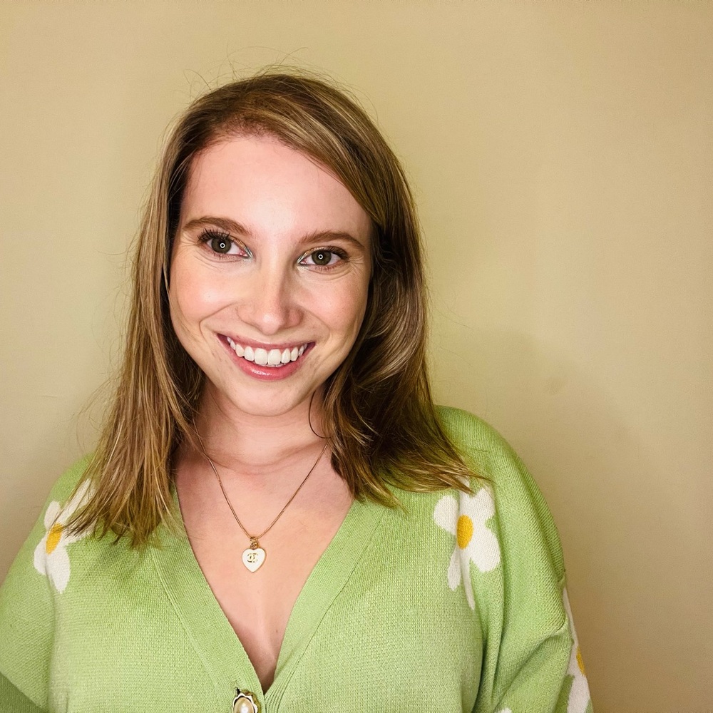 Shein Green Daisy Cardigan - Picture 2 of 5